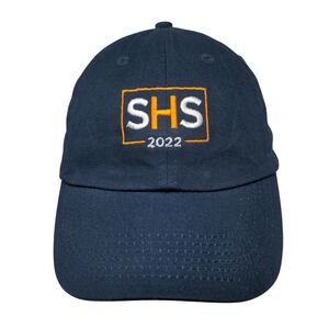 SHS 2022 Slideback Hat Blue One Size Embroidered CustomInk W/Tags
